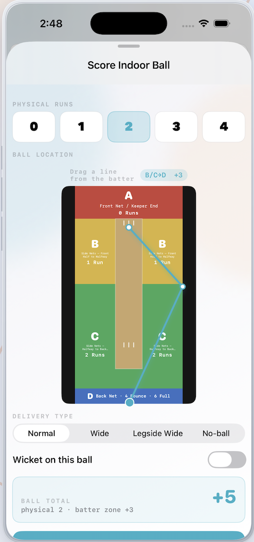 CricTap Scorer screenshot 3